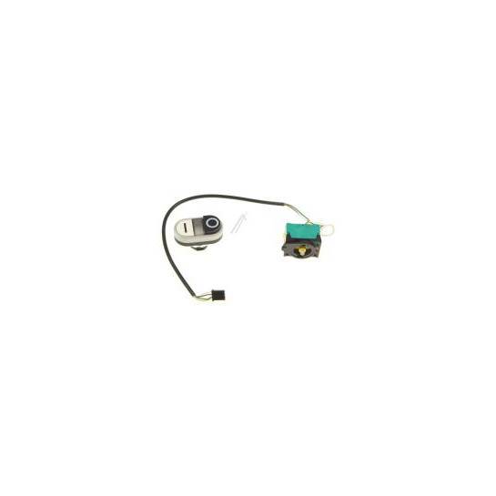 BOUTON POUSSOIR Ø 22MM ROUGE/VERT 1NO/1NC/VOYANT