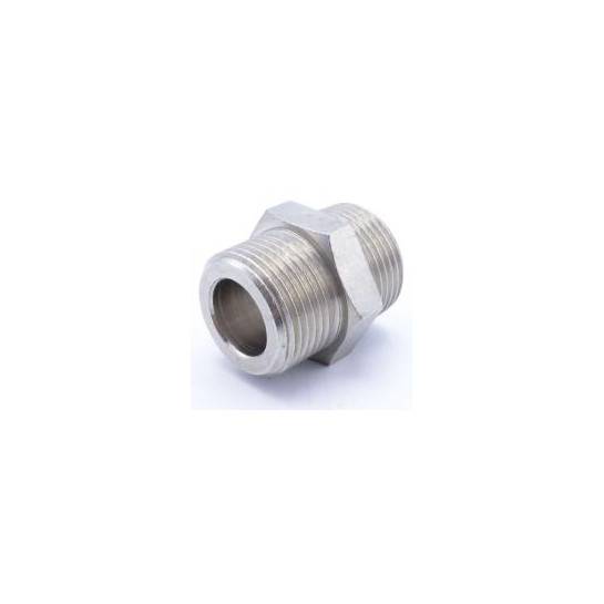 RACCORD Ø 3/4"M-3/4"M NICKELE