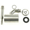 KIT E GRUPPE EDELSTAHL Ø50 BESTEHEND AUS: 104125, 104131, 104133, 104121, 104128