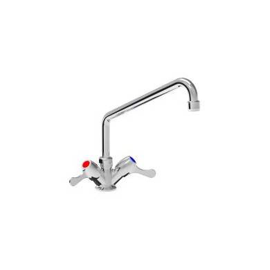 MELANGEUR MONOTROU 1/4 TOUR COL DE CYGNE 190 MM RACCORD 1/2