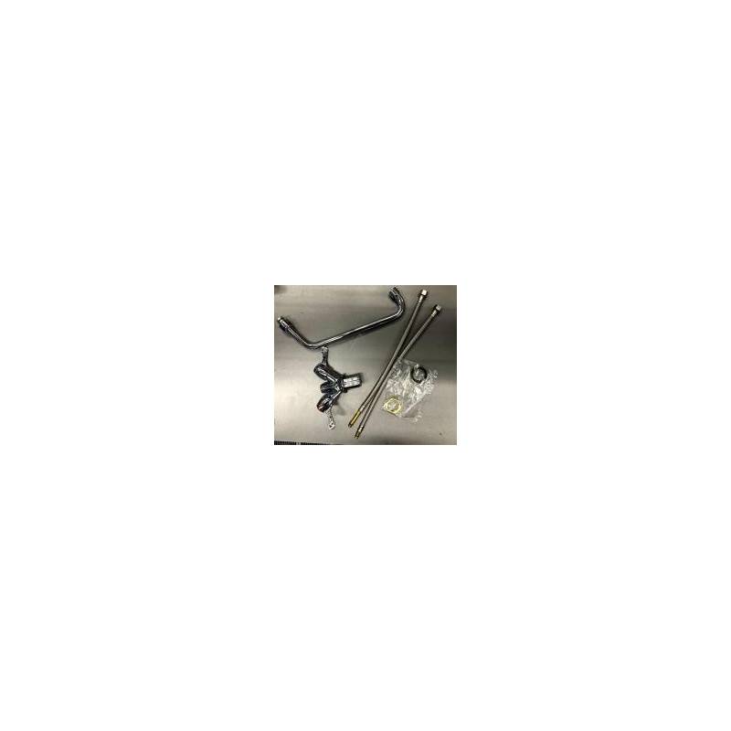 MELANGEUR MONOTROU 1/4 TOUR COL DE CYGNE 210 MM RACCORD 1/2
