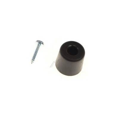 PIED CAOUTCHOUC Ø 22X20 MM