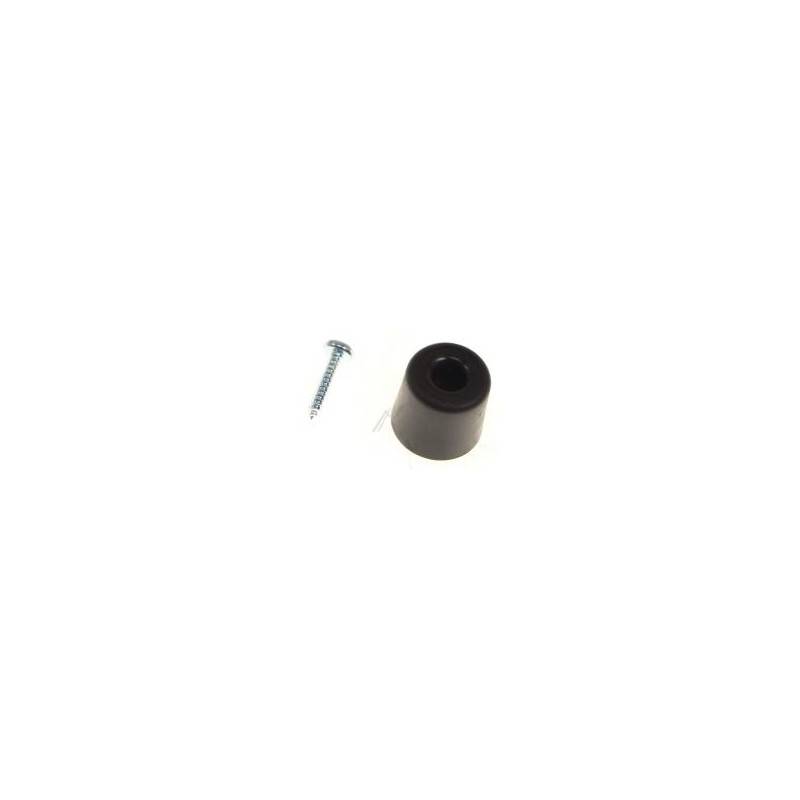 PIED CAOUTCHOUC Ø 22X20 MM