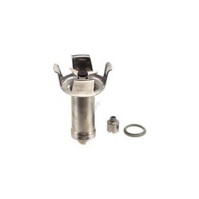 CLOCHE INOX AVEC COUTEAU MP450, LONGUEUR TOTALE 140 MM