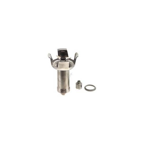CLOCHE INOX AVEC COUTEAU MP450, LONGUEUR TOTALE 140 MM