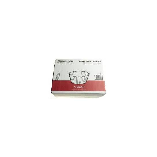 FILTRES PAPIER CORBEILLE Ø 90/250MM 1000 PCS