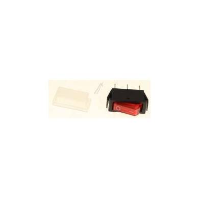 INTERRUPTEUR 1P ROUGE PERCO