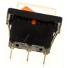 INTERRUPTEUR 1P VOYANT ORANGE AVEC PROTECTION WKIN