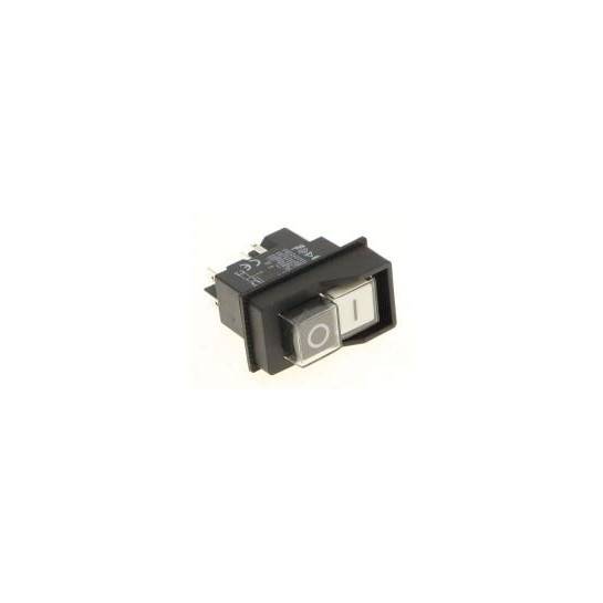 KJD17 INTERRUPTEUR O-I BLANC/NOIR 16A 250V