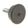 PIED EN PLASTIQUE Ø 29X12 MM AJUSTABLE, M8X20