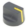 MANETTE BLEUE AXE Ø 10X8MM PLAT EN HAUT