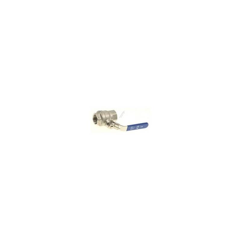 ROBINET BOISSEAU SPHERIQUE INOX GAZ/EAU Ø1"FF