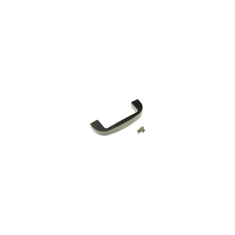 POIGNEE EN PLASTIQUE 110 MM NOIRE DE PANIER DISTANCE 90 MM