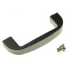 POIGNEE EN PLASTIQUE 110 MM NOIRE DE PANIER DISTANCE 90 MM