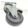 BLICKLE ROULETTE PIVOTANTE, AVEC PLATINE À VISSER ET BLOCAGE STOP/FIX Ø 100 MM
