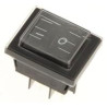 INTERRUPTEUR ETANCHE 16(4)A 250V - TEMP MAX. 120°C - SERIGRAPHIE O - I DECOUPE 22X30 MM