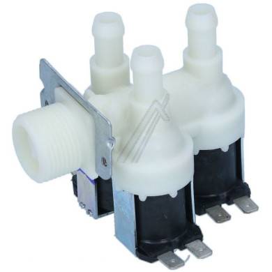ELECTROVANNE 3 VOIES 90° Ø12MM ALTERNATIVE WHIRLPOOL 481981729328 - C00378123